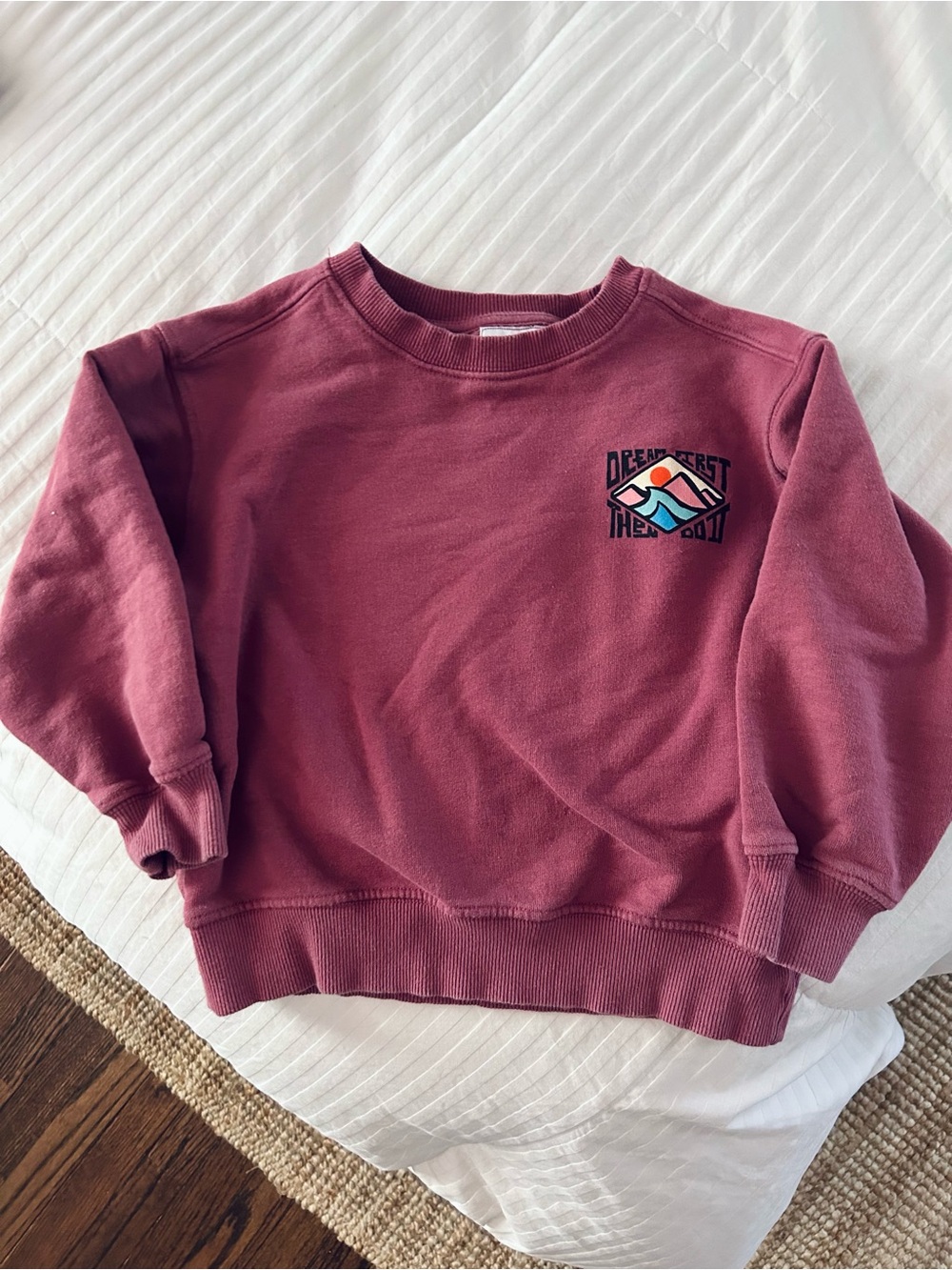 Zara Dusty Rose Crewneck